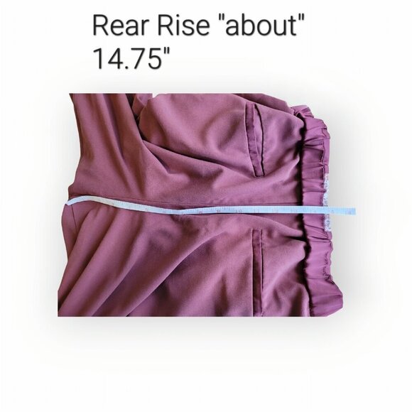 Anthropologie Elevenses Berry Cropped Trousers, Size 6 - Picture 11 of 13